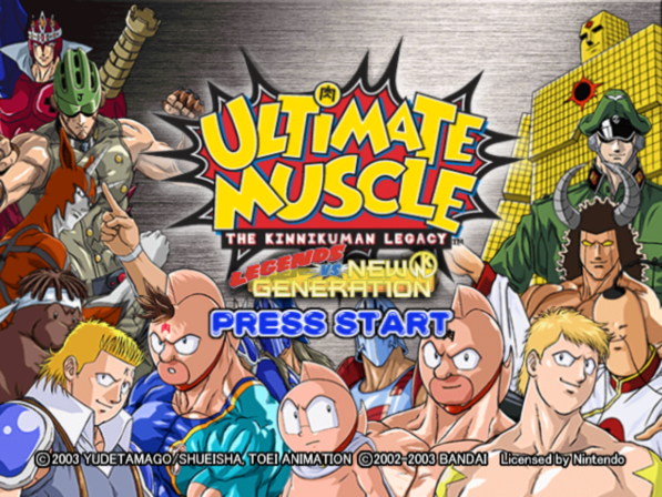 Ultimate Muscle: Legends vs. New Generation screenshot 4 for Gamecube